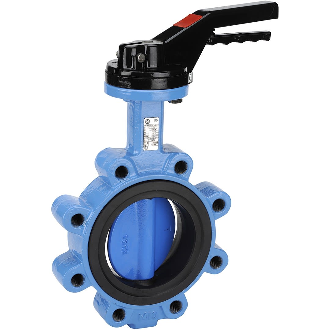 Sferaco - Vanne papillon Lug Performance 1175 Papillon fonte,EPDM ACS DN40 levier PN10/16