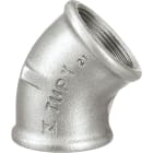 Sferaco - RFM 120 GALVA 1"1/4"COUDE F-F PR45° 120 COUDE GALVA FF PETIT RAYON 45°