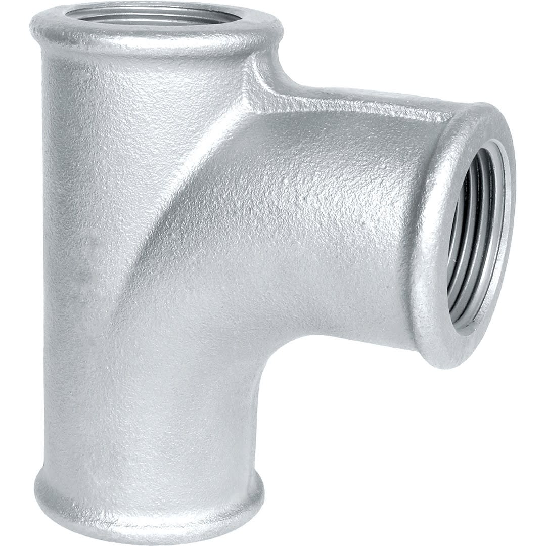 Sferaco - RFM131 GALV.1"1/2 TE FFF 1VOIE CINTRE 131 TE EGAL GALVA 1 VOIE CINTRE FFF