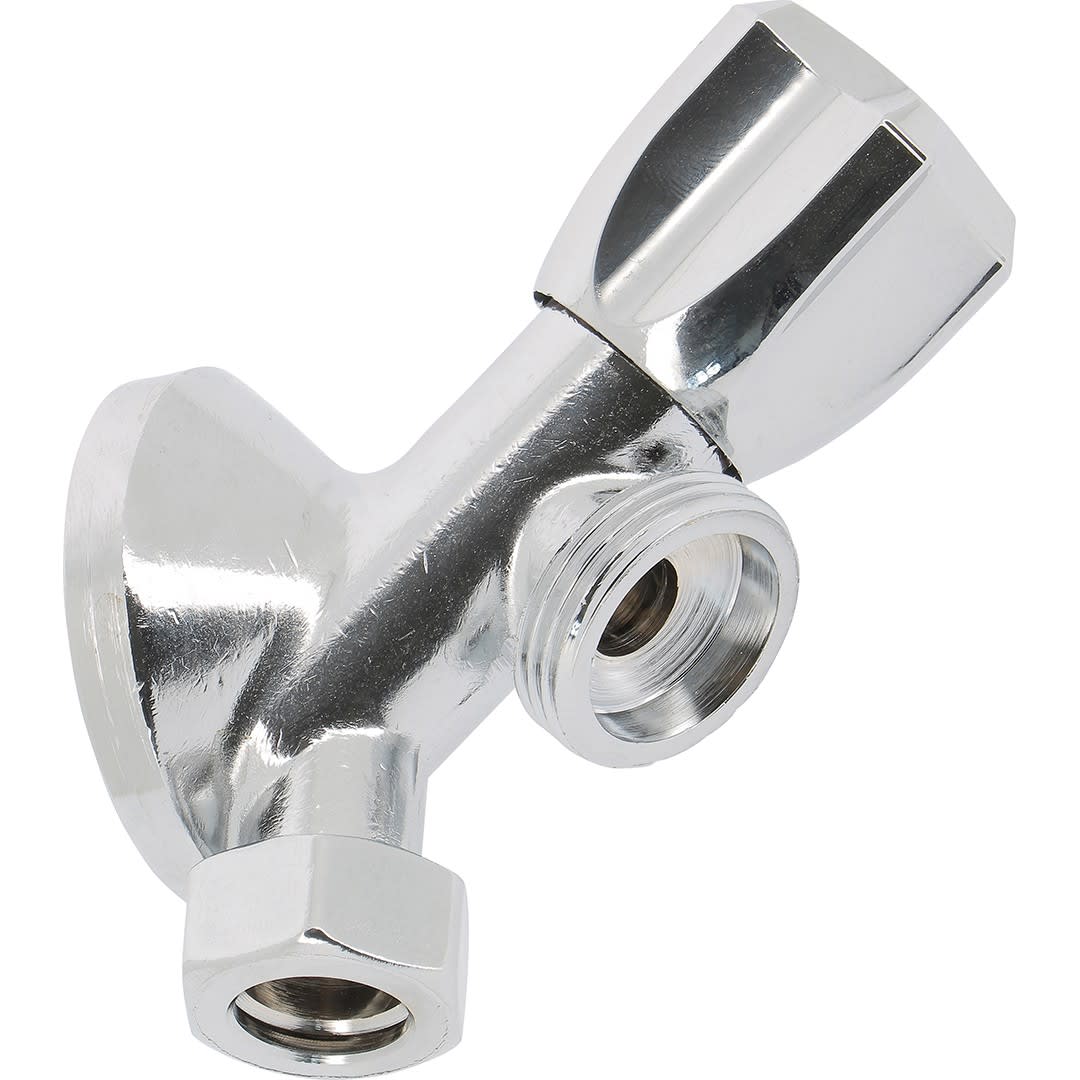 Sferaco - Robinet machine à laver à volant laiton chromé avec applique Série 1326 D1/2"-14