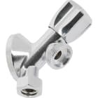 Sferaco - Robinet machine à laver à volant laiton chromé avec applique Série 1326 D1/2"-14