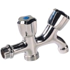 Sferaco - Robinet machine à laver à volant laiton chromé avec robinet puisage Série 1329