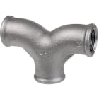 Sferaco - RFM 132 NOIR 3/4"TE COURBE FFF 132 TE EGAL NOIR 2VOIES COURBEES FFF