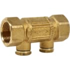 Sferaco - Clapet antipollution EA3045 NF à purges laiton Série 344 femelle DN3/4"