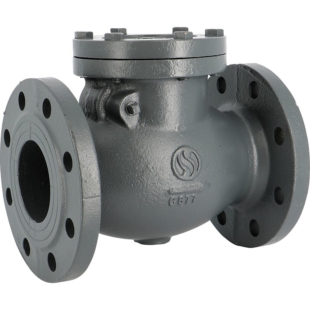 Sferaco - Clapet de non retour simple battant fonte-métal Série 360 à brides PN10/16 DN65