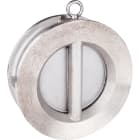 Sferaco - Clapet de non retour double battant inox-FKM Série 372 entre brides PN25 DN150