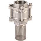 Sferaco - Clapet de non retour à disque inox 3 pièces à crépine Série 383 BSP DN2"1/2