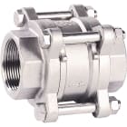 Sferaco - Clapet de non retour à disque inox 3 pièces Série 384 Femelle NPT PN63 DN1"