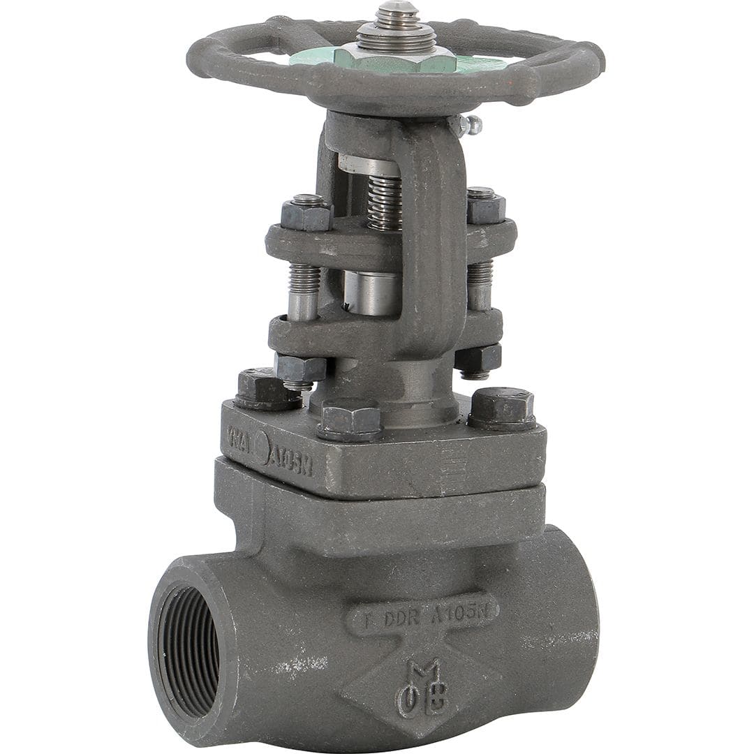 Sferaco - Robinet à soupape à soufflet acier forgé A105N 600lbs Série 403 Femelle NPT1"1/2