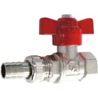 Sferaco - Vanne à sphère laiton femelle avec tétine Série 553 DN1/2"-14 PN16