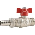 Sferaco - Vanne à sphère laiton mâle avec tétine Série 554 DN1/2"-14 PN16