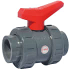 Sferaco - Vanne à sphère PVC Industrie 3 pièces Femelle BSP Série 599 DN1/2"  FPM PN16