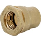 Sferaco - Raccord laiton à serrage extérieur DECA Série 860 droit femelle 1/2" - PE DN21