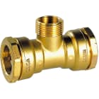 Sferaco - Raccord laiton à serrage extérieur Té DECA Série 865 mâle 1"1/2 fem. 1"1/4 PE 50