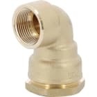 Sferaco - Raccord laiton à serrage extérieur DECA Série 868 coude femelle 3/4" - PE DN25