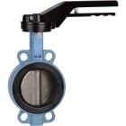 Sferaco - Vanne papillon Wafer TTV Série 1152V Papillon fonte,NBR vulcanisé DN125 à levier