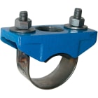 Sferaco - Colliers de prise en charge fonte-inox-EPDM Série 1190 DN90-Femelle 1"1/2 BSP