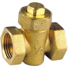 Sferaco - Robinet à boisseau foncé laiton femelle femelle BSP Série 1302 PN16 DN1/2"