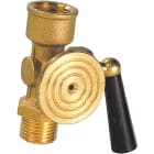 Sferaco - Robinet porte manomètre à décompression Série 1307 Mâle-Femelle BSP à bride 1/2"