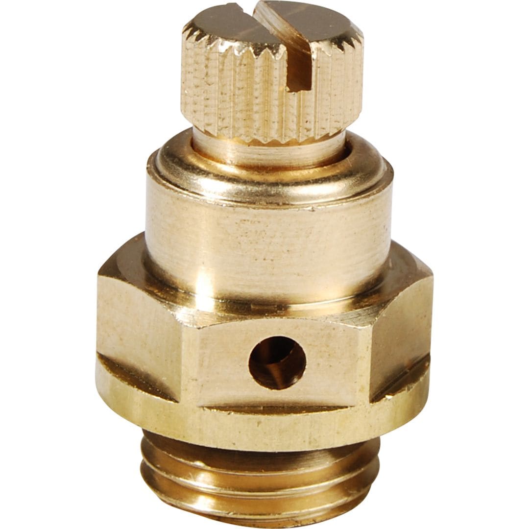 Sferaco - Paire de purges DN1/4" avec bouchons imperdables Série 1308 mâle BSP