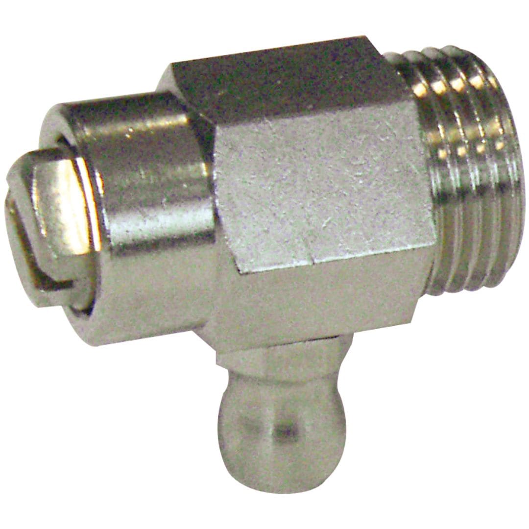 Sferaco - Robinet de vidange radiateurs laiton nickelé avec joint Série 1316 mâle DN3/8"