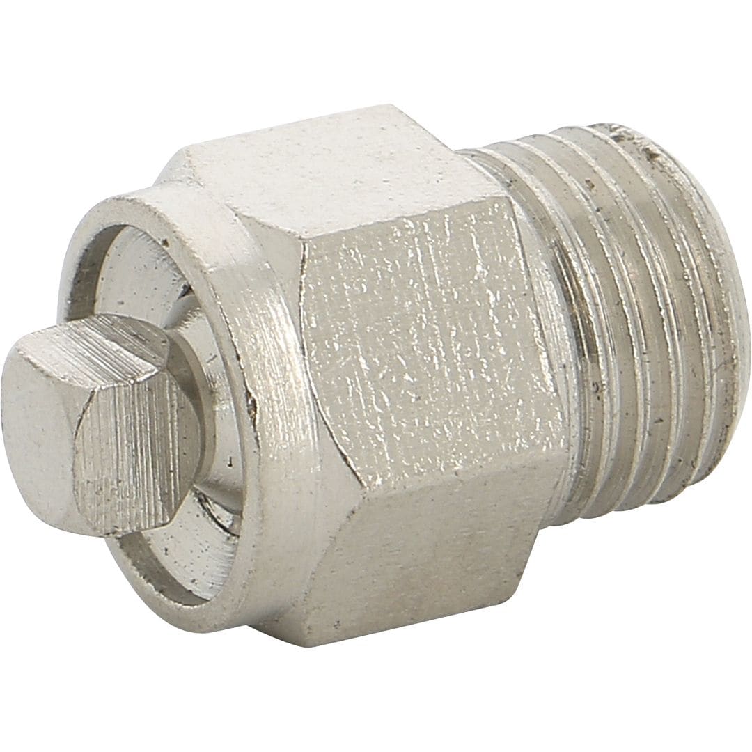 Sferaco - Purgeur laiton nickelé à carré 4 mm Série 1319 mâle DN1/8"