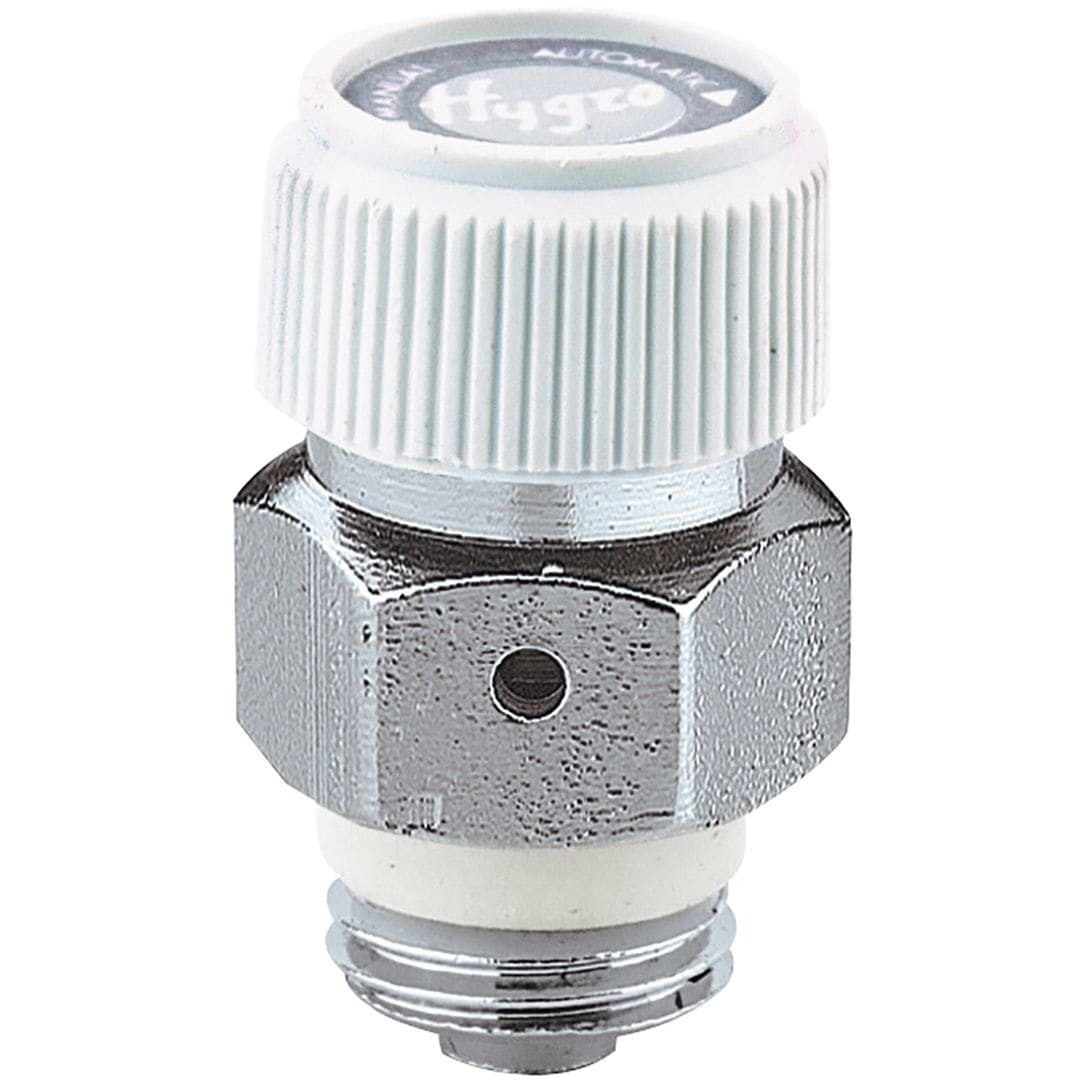 Sferaco - Purgeur laiton nickelé à disque avec bille d'étanchéité Série 1322 mâle DN1/8"