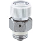 Sferaco - Purgeur laiton nickelé à disque avec bille d'étanchéité Série 1322 mâle DN1/8"