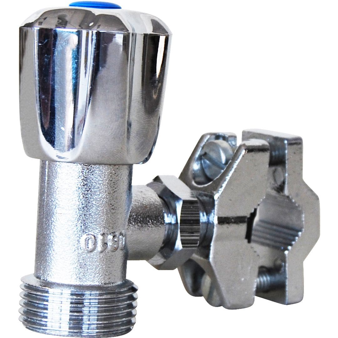 Sferaco - Robinet machine à laver à volant laiton chromé autoperceur Série 1330 DN3/4"