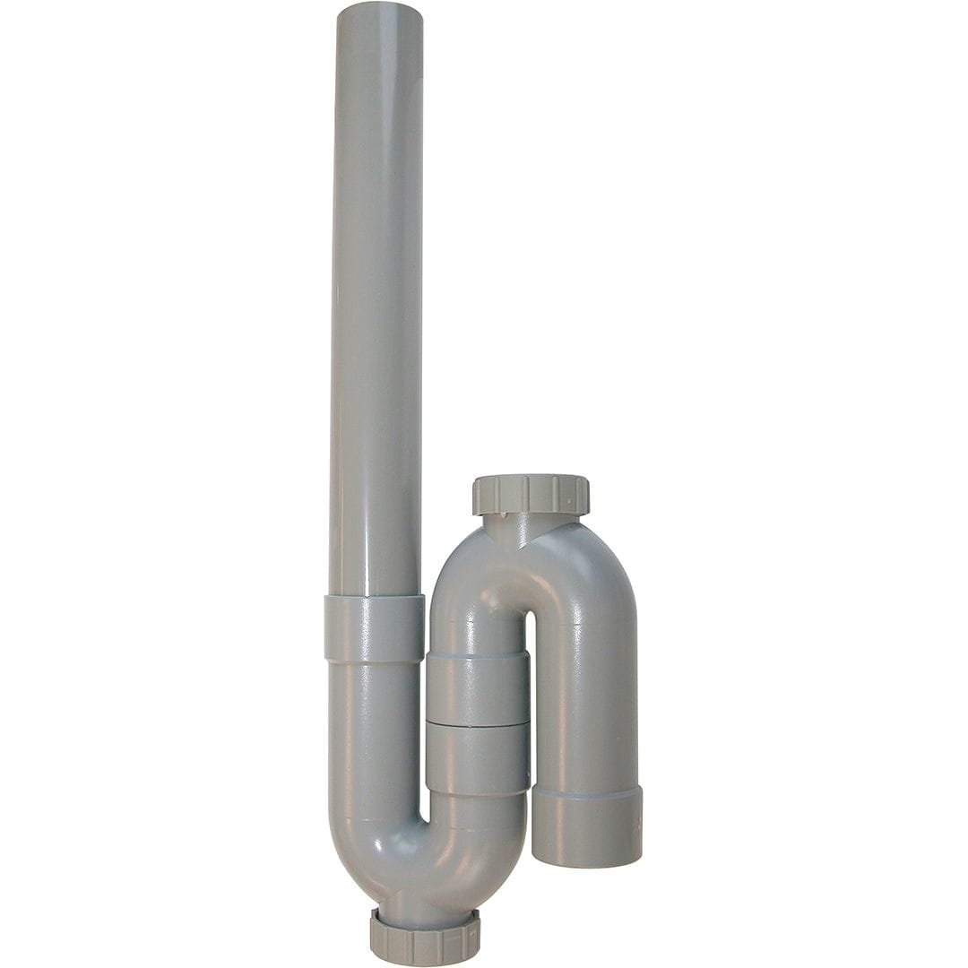 Sferaco - Siphon machine à laver vertical ABS Série 1370002 DN40 hauteur 405 mm