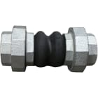 Sferaco - Manchon Compensateur double onde EPDM raccord fonte Série 1504 Femelle BSP 1"1/2