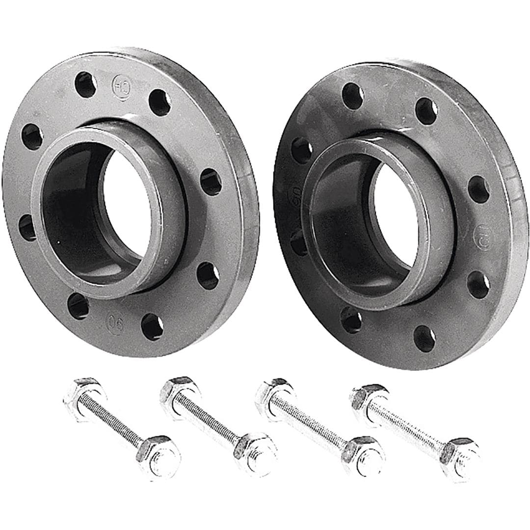 Sferaco - Kit brides PVC+boulonnerie Série 2114 pour robinet papillon Wafer PN10 DN200