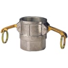 Sferaco - RC 2204 4" COUPL ALU FEM D 