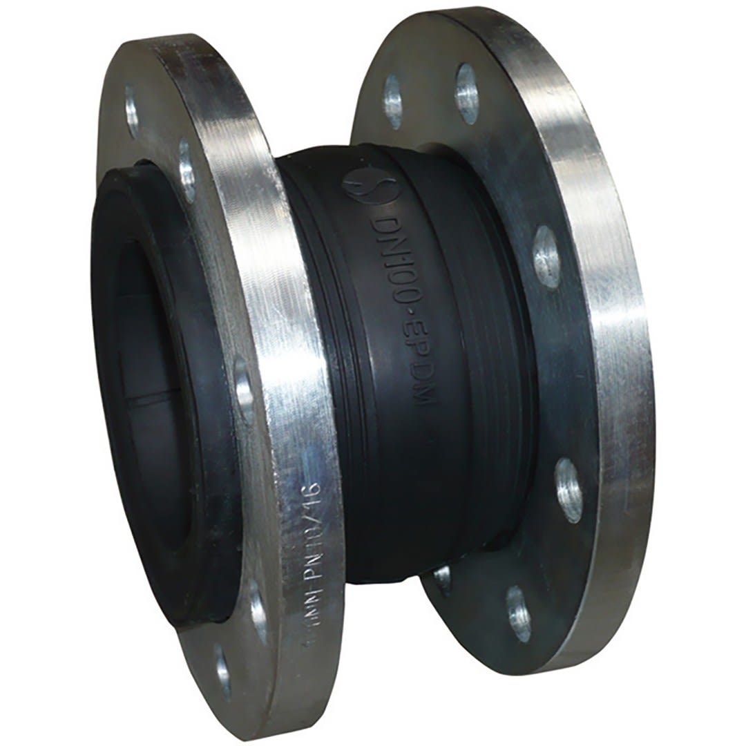 Sferaco - Manchon Compensateur EPDM Brides Acier EPDM Simple Onde Brides Ac PN10/16 DN150