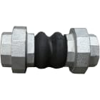 Sferaco - Manchon Compensateur EPDM Raccords union Double Onde Raccords Fonte BSP DN25