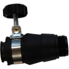 Sferaco - Prise d'eau caoutchouc pour bec de robinet Série 1377 sortie mâle DN3/4"