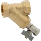 Sferaco - Filtre à tamis en Y Laiton avec rinçage ACS Série 211 Femelle BSP PN16 DN1/2"