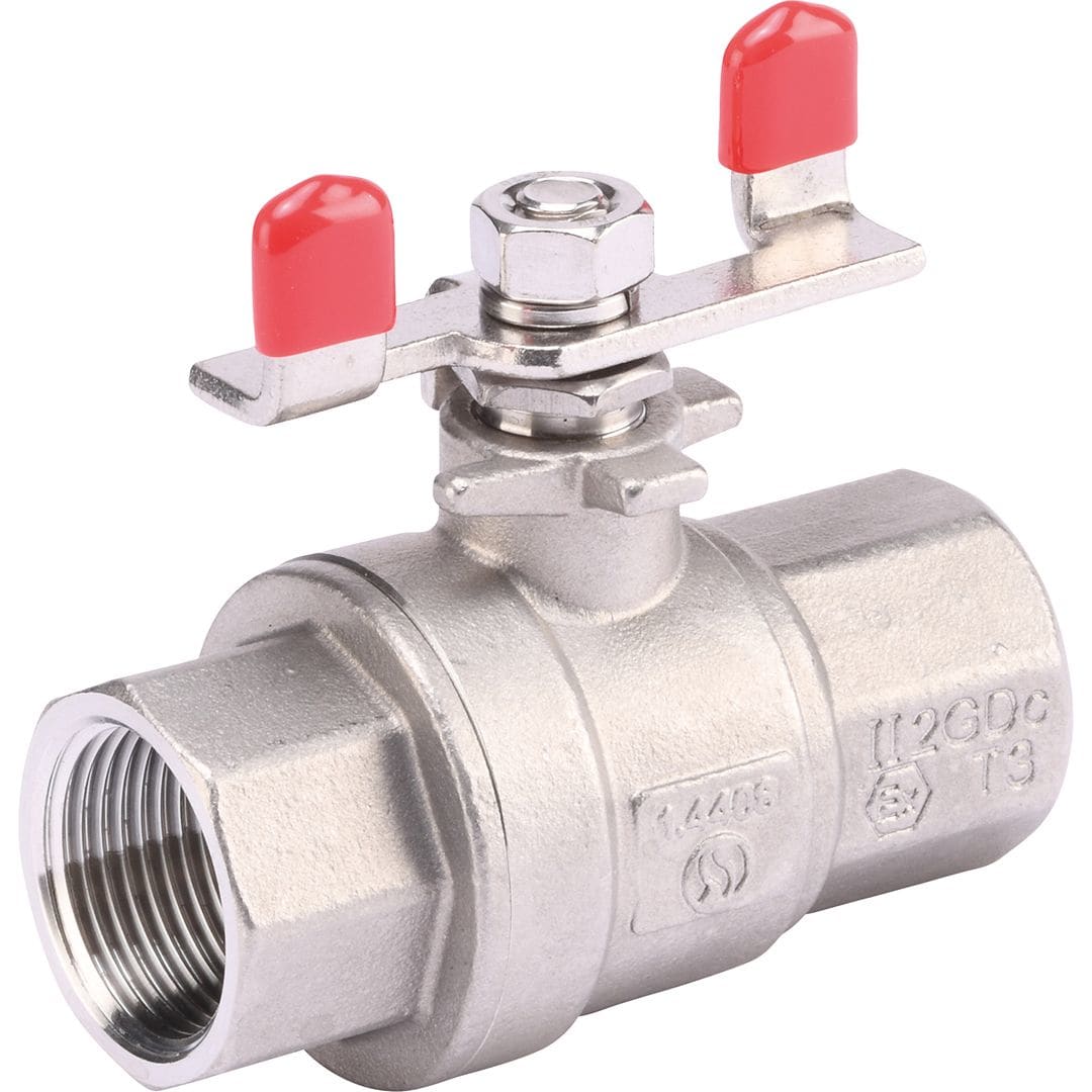 Sferaco - Vanne à boisseau sphérique 2 pièces inox PN63 ATEX Série 7061 Femelle BSP DN1/2"