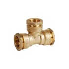 Sferaco - Raccord laiton à serrage extérieur Té égal Série 814 pour tube PE DN32