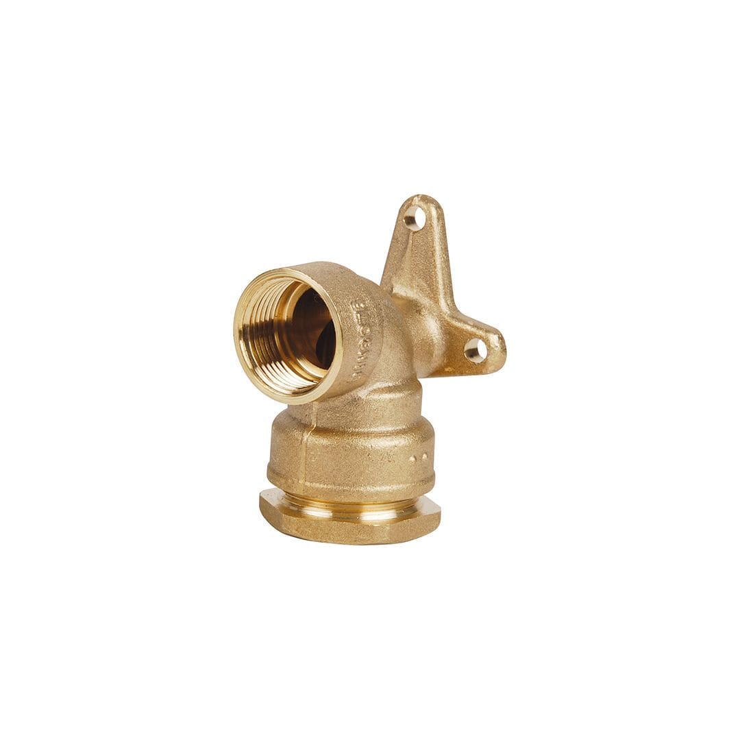 Sferaco - Raccord laiton à serrage extérieur applique murale Série 819 F1/2" - PE 25