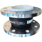 Sferaco - Manchon Compensateur NBR ALIM Bride Acie Teguflex PWH Blanc L130 D100 AC