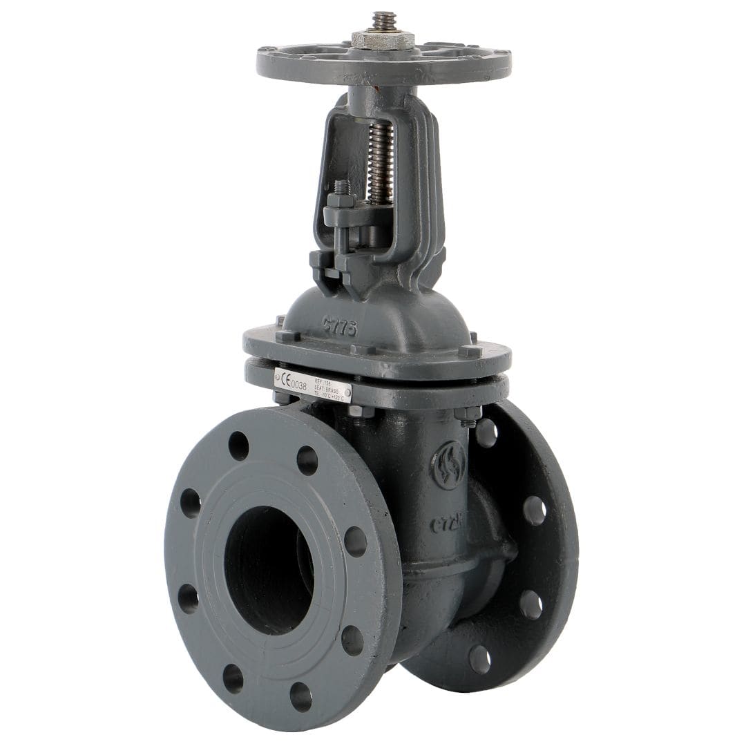 Sferaco - Vanne opercule à passage direct fonte GS - laiton brides PN16 F4 Série 156 DN50