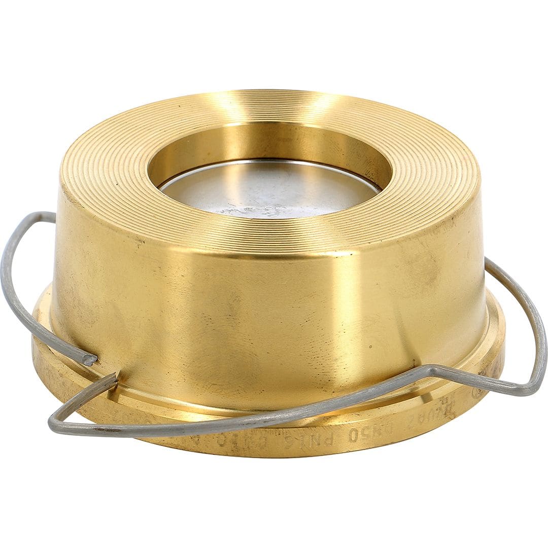 Sferaco - Clapet de non retour à disque entre brides PN16/40 étroit laiton Série 385 DN40