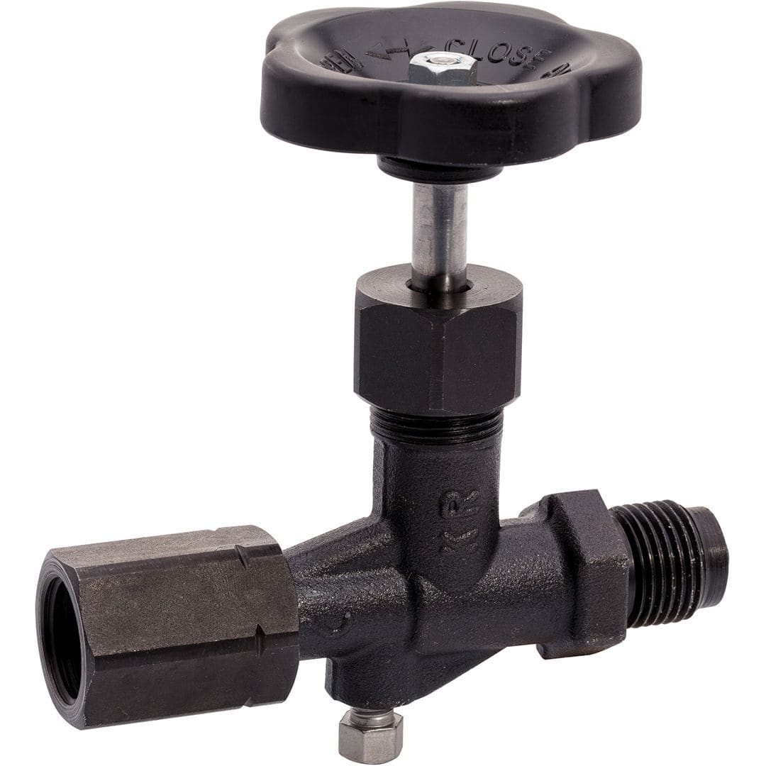 Sferaco - Robinet porte manomètre haute pression acier Série 1392 Mâle-Femelle BSP DN1/2"