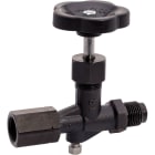 Sferaco - Robinet porte manomètre haute pression acier Série 1392 Mâle-Femelle BSP DN1/2"