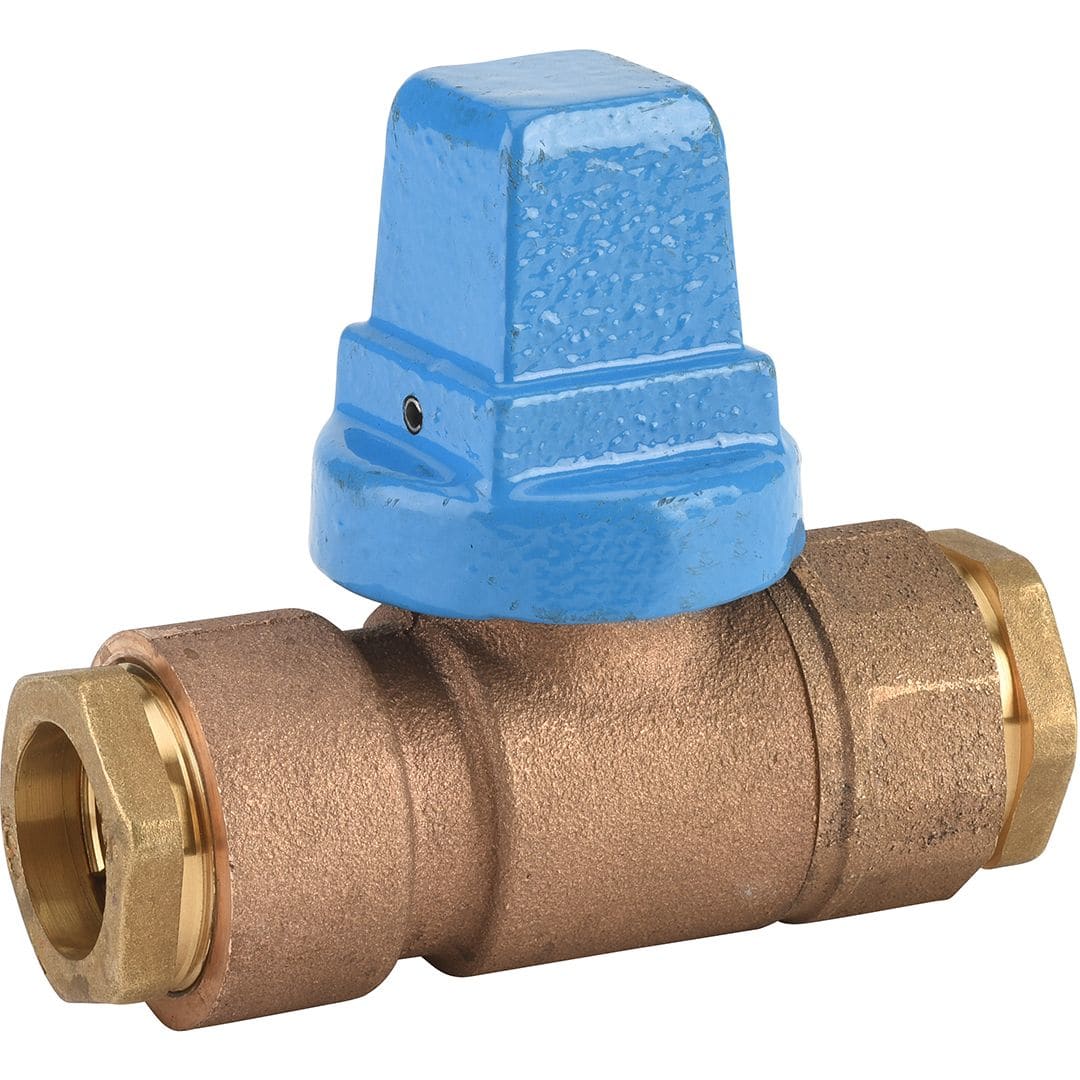 Sferaco - *Rob.d'arret.droit Bronze DN40 D.Ext63 DN40 pour poly de 63, jt large FAH