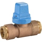 Sferaco - *Rob.d'arret.droit Bronze DN40 D.Ext63 DN40 pour poly de 63, jt large FAH