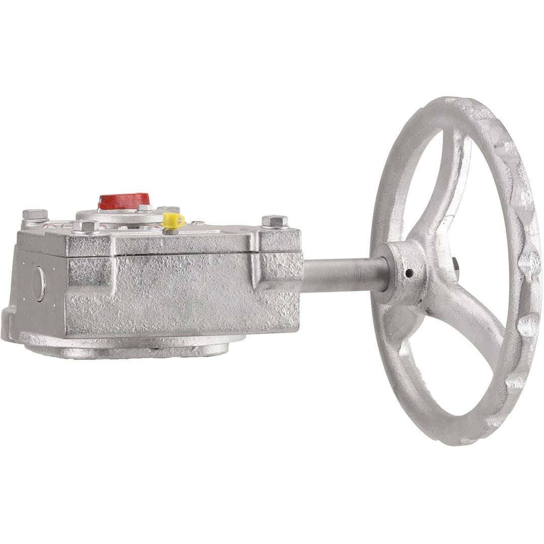 Sferaco - Réducteur à volant Série 1191 pour vanne papillon triple excentration DN100