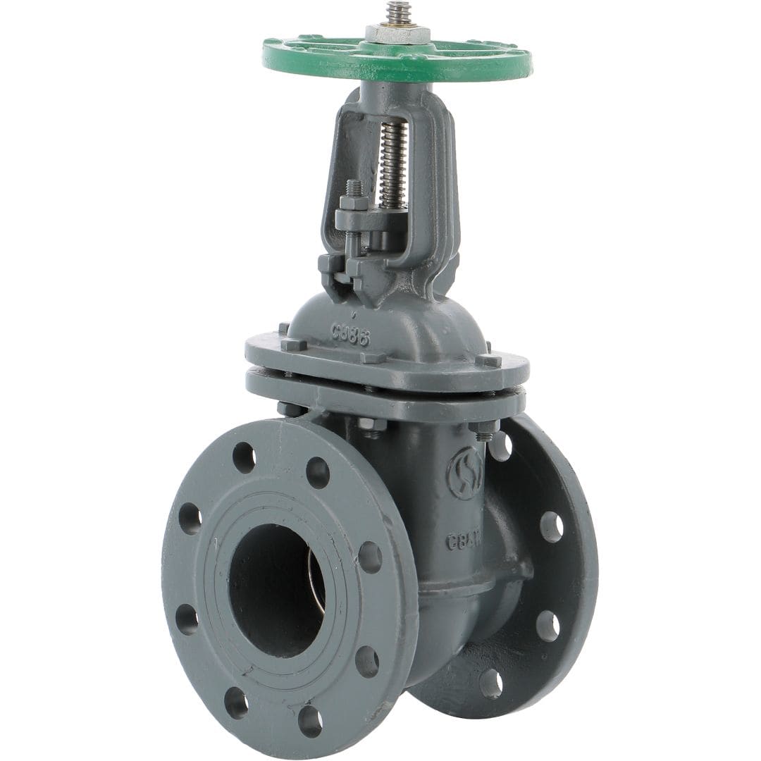 Sferaco - Vanne opercule à passage direct fonte GS - inox brides PN16 F4 Série 159 DN100