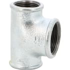 Sferaco - Raccord fonte malléable Té femelle réduit Série 130G galva DN1"1/4-1"1/2-1"1/4